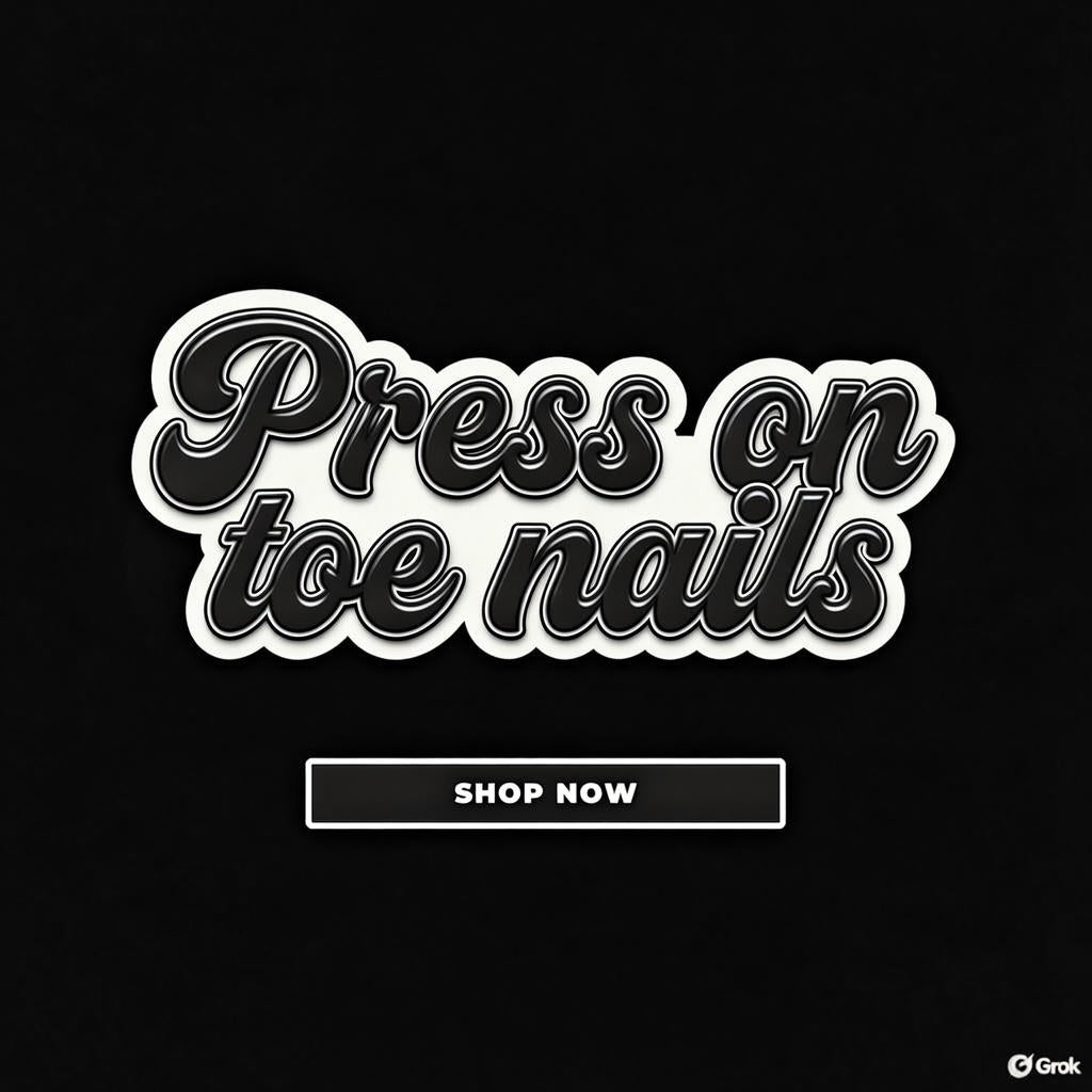 Press on nails(toe nails)